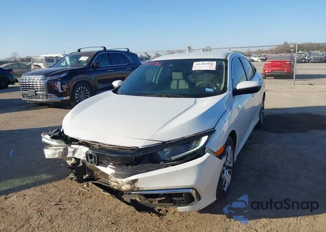 2020 Honda Civic Lx z USA, uszkodzony, nr VIN 19XFC2F66LE009662